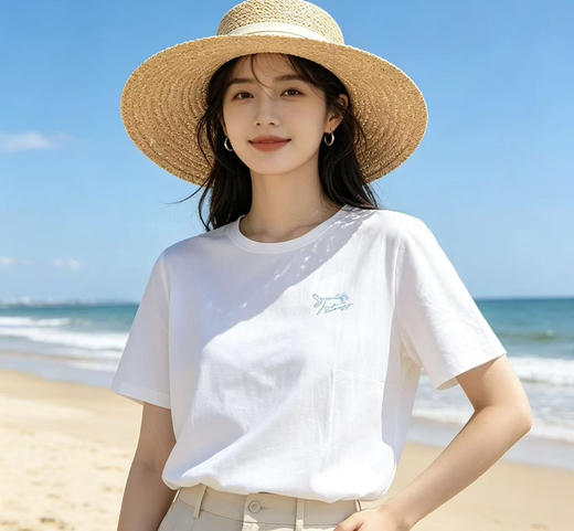 XY/贵人鸟圆领短袖T恤上衣T1252186 商品图6