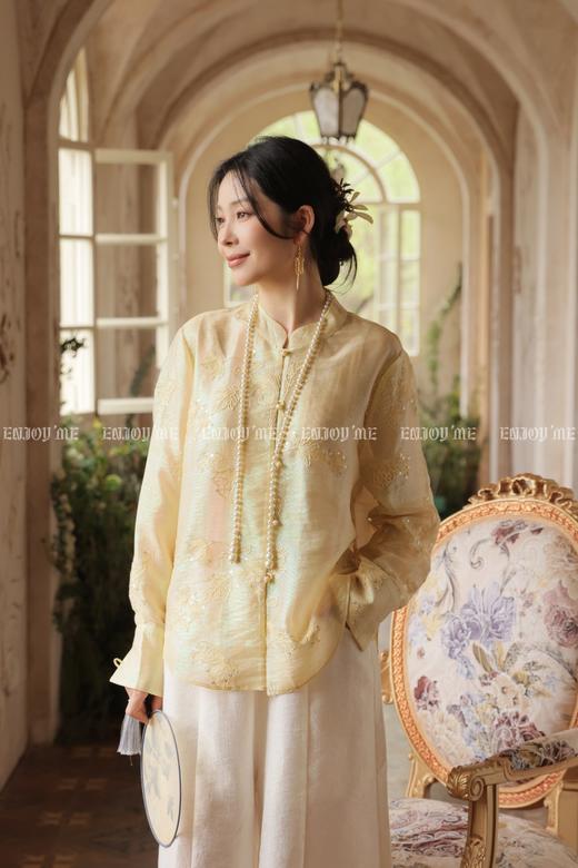 【门店同款】ENJOY夏季“游园戏梦”与春宴词衬衫 170793859 商品图4