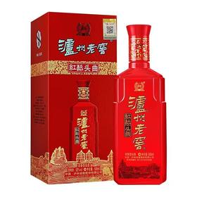 2019年52度泸州老窖头曲红酝，浓香型白酒，原开箱，整箱6瓶*500ml