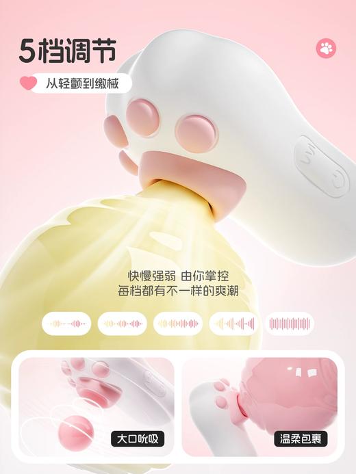 kisstoy 趣喵喵-萌潮猫咪  新手跳蛋 吮吸入体 内外双驱  app远程遥控 商品图2