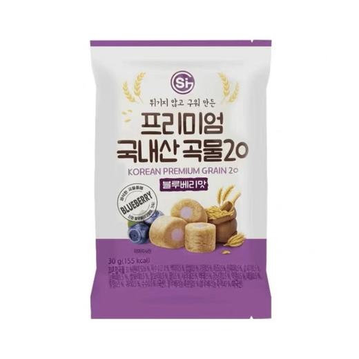 蓝莓味迷你谷物棒30g 프리미엄곡물과자블루베리30g 商品图0