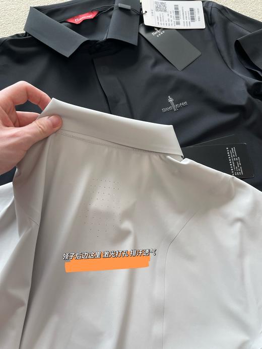 点此购买 比音勒芬夏季男士户外运动休闲短袖POLO衫 yw 344919 商品图14
