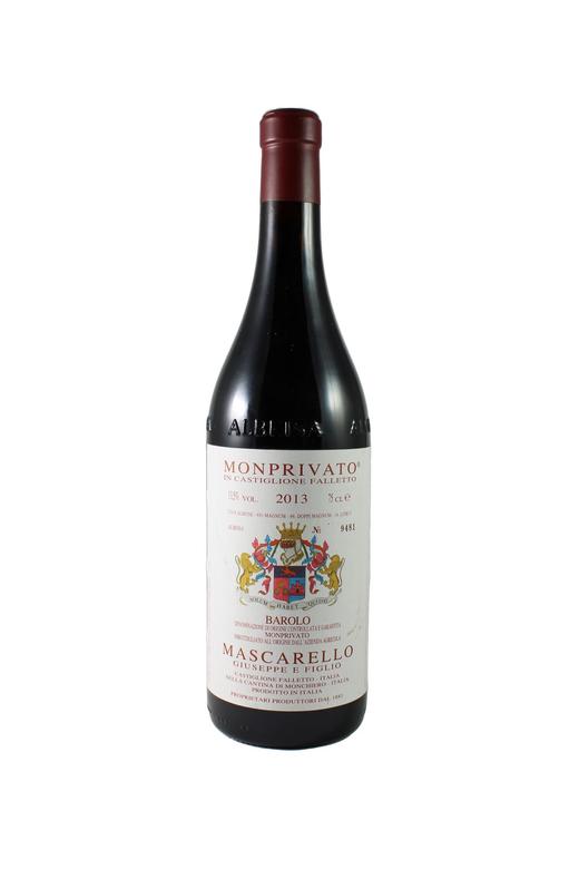 （酒标破标瑕疵品）Giuseppe Mascarello Barolo Monprivato 2018 750Ml 朱塞佩马斯卡雷略酒庄巴罗洛红葡萄酒 商品图0