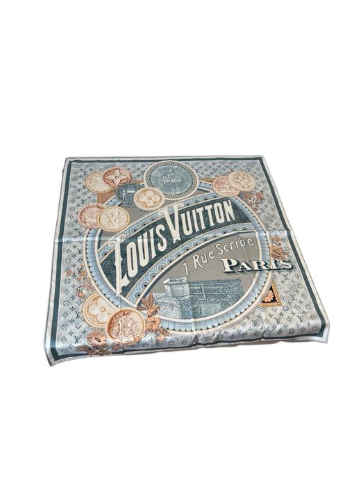 Malles Merveilleuses 丝质印花方巾la 商品图1