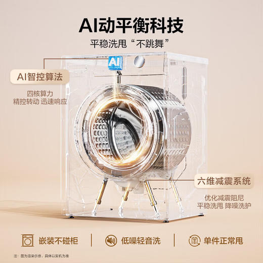 海尔（Haier）初色 滚筒洗衣机全自动 10公斤懒人超薄家用大容量一级能效冲浪洗 以旧换新家电换新补贴25TS 25TS|10KG 滚筒单洗 商品图3