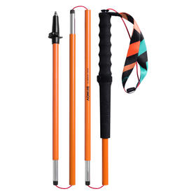 奥尼捷 捷•超轻铝合金磁吸登山杖一对「四节拉绳」