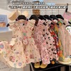 【清凉感拉满！亲肤透气】2026儿童碎花卡通休闲风夏季女连衣裙亲肤夏款轻熟风清凉感绵绸。xb 商品缩略图0