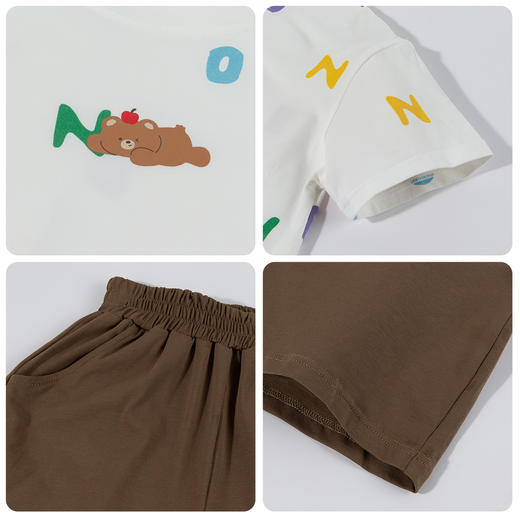 贝贝怡男童夏季T恤套装 商品图6