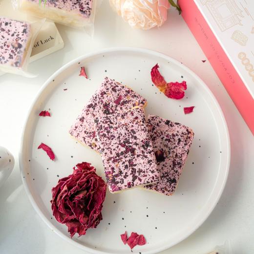 【斌哥优选】云南玫瑰奶盖沙琪玛，一口下去满满玫瑰花香，不油腻，奶盖+沙琪玛层次丰富 商品图2