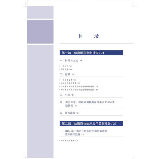 上海市细菌耐药、抗菌药物应用和医院感染监测报告（2024年度）王明贵 主编 可供相关临床、科研等人员参考 上海科学技术出版社 商品图3