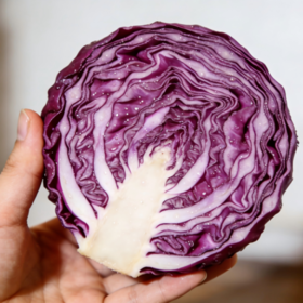 【农家现采紫甘蓝】 现砍现发  脆嫩清甜，营养丰富