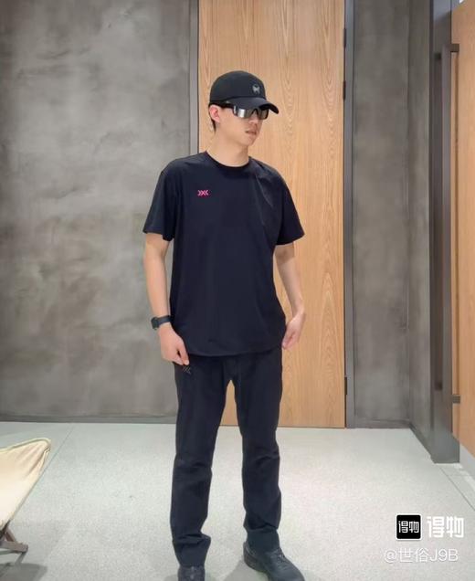 瑞士精工 山野轨迹文化夏吸湿速干抑菌男士防晒圆领短袖T恤 Z-15936 商品图6