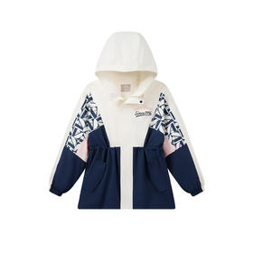 MJ｜安踏女大童春款梭织外套