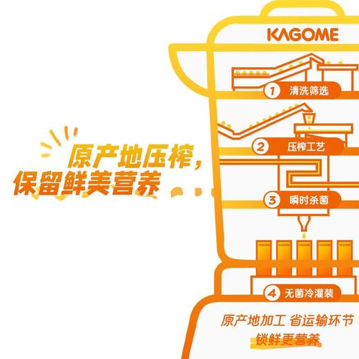 可果美胡萝卜苹果果蔬汁200ml 商品图5