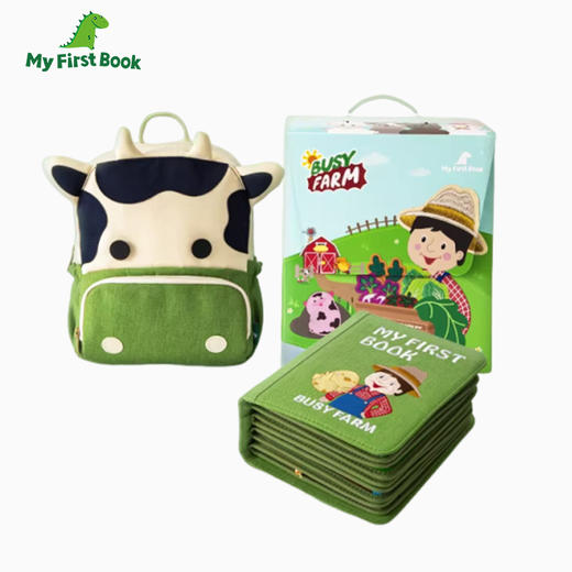 合集 | ELF my first book蒙特梭利早教布书 玩具土豪书婴儿宝宝满月礼物周岁儿童儿启蒙 0岁+ 商品图0
