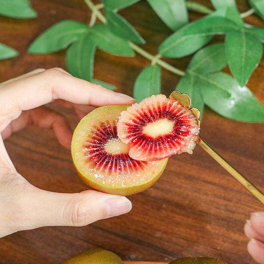顺丰【佳沛红心奇异果】 收到即可食用,薄皮少绒毛,清润不腻，营养价值高  9枚果/14枚果 商品图2