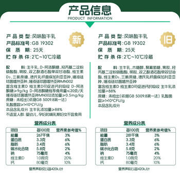 蒙牛（MENGNIU）全程冷链 0蔗糖醇酸奶生牛乳发酵乳酸菌酸奶原味整箱150g×12袋 商品图4