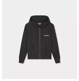 KENZO 拉链连帽卫衣女  FG52HO2094MJ-99J .