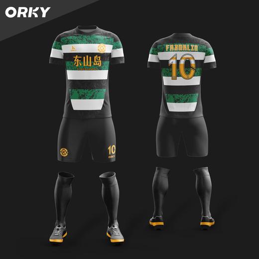 ORKY沃恺新品足球服定制套装男比赛训练运动队服订制短袖长袖球衣 商品图0