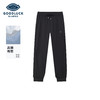 德鲨鲨鱼黑色弹力休闲长裤男青年2026春夏新款束脚裤子男装运动裤 商品缩略图0