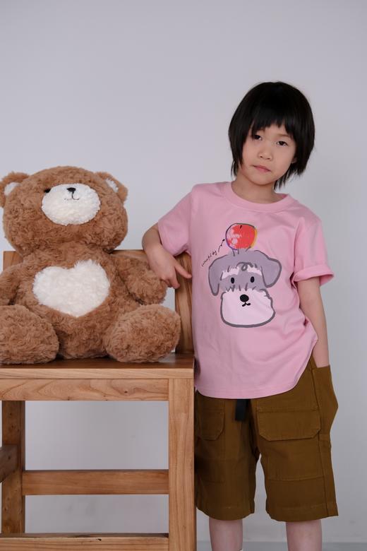 【小大人舒适圈】2026春夏儿童imp原创亲子T！纯棉卡通印花7A抗菌圆领短袖T恤！ 商品图2