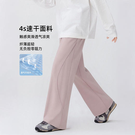 【39元起1件】女童阔腿裤2026新款儿童裤子春夏季女孩初中生速干百搭宽松休闲裤-6008693067 商品图3