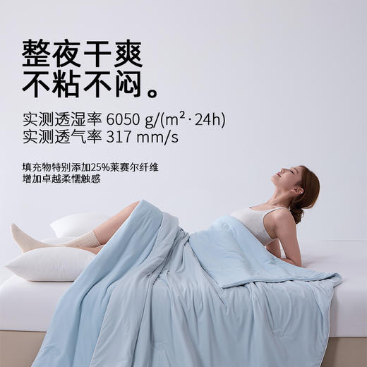 【升级款】时光居品turqua 抑菌防螨凉感冰激凌夏被2.0 商品图6