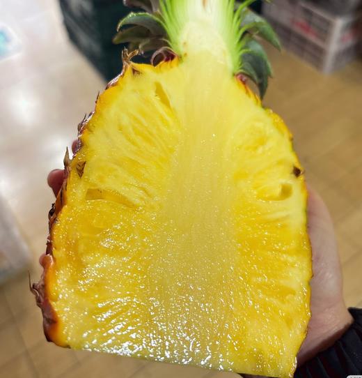 周四取货：【爆糖凤梨】一个2.8斤左右，凤梨香浓郁，多汁无渣，香甜不涩嘴！ 商品图2