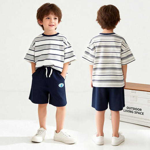 贝贝怡男童五分裤 商品图0