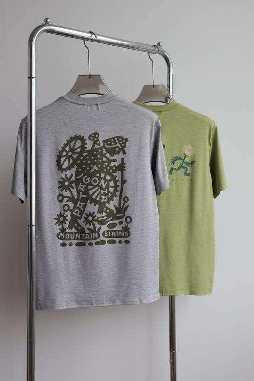 8塔 C1 抽象涂鸦 速干圆领短袖  TX639 商品图6