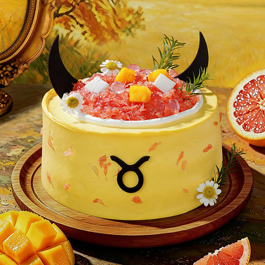 【金牛座】芒果西柚酸奶椰椰 | 旋木烘焙 商品图0