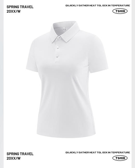 瑞士军工夏日清凉迪桑锦棉热压速干短袖polo衫 商品图2