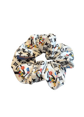 丝质印花发圈ba