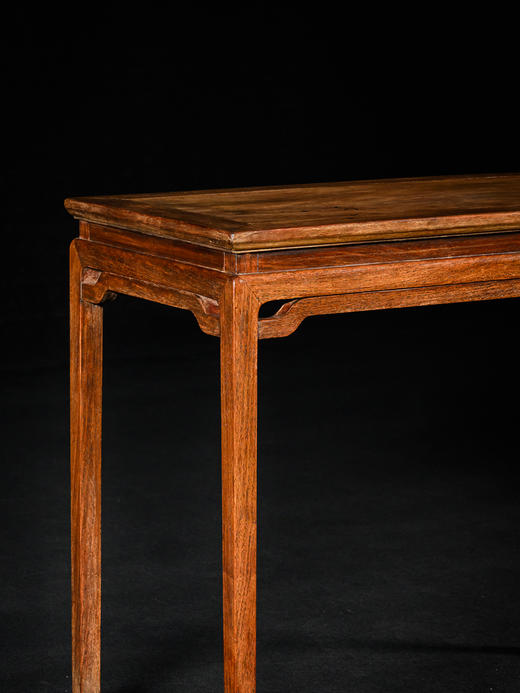 清早期	黄花梨高束腰顶牙枨独板香桌 商品图1