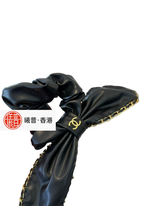 金边兔耳发圈he025 商品图1