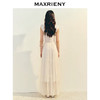玛克门店发货：MAXRIENY散摆连衣裙甜美长裙小白裙货号：MC86DR026 商品缩略图3