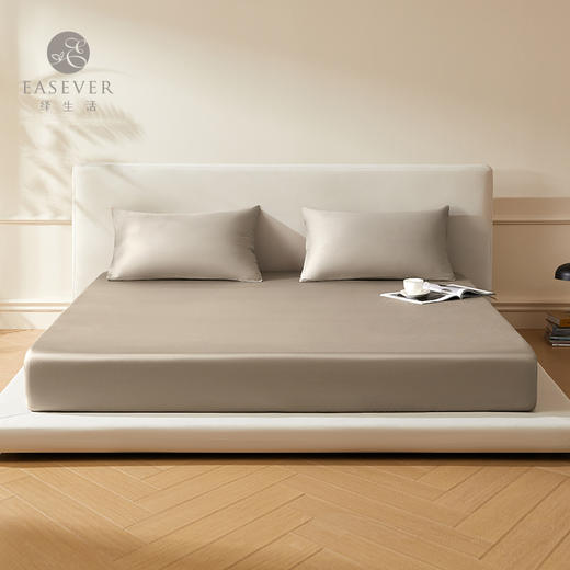 绎生活 超长绒棉埃及棉床笠 | 四季适配、冬暖夏凉、机洗无忧、色牢度高 商品图0