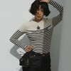 重磅渠道   CD经典海军条纹长袖针织衫  意大利进口纯棉针织   cruise假日系列 商品缩略图0