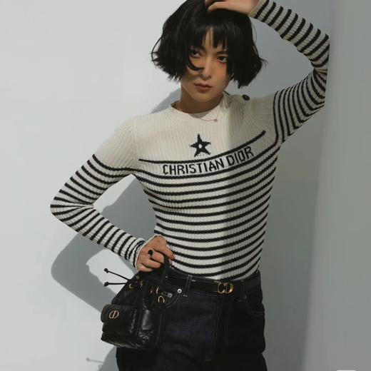 重磅渠道   CD经典海军条纹长袖针织衫  意大利进口纯棉针织   cruise假日系列 商品图0