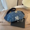 纽约洋基队 牛仔蓝满印NY刺绣字母单肩 斜挎腰包 男女同款情侣款 商品缩略图3