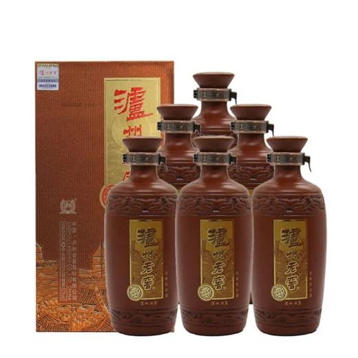 2022年泸州老窖紫砂陶装典藏，原箱的，52度浓香型白酒，整箱500ml*6瓶 商品图3
