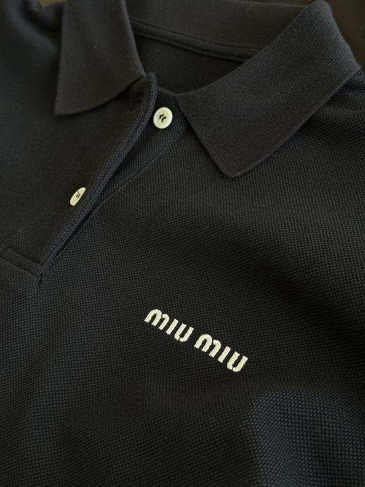 直发 纯元面料， 出入柜子的无压力，MIU可情侣的POLO衫 商品图5