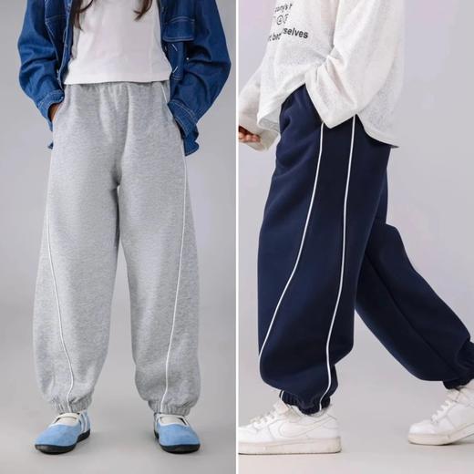 直发 拉慕儿压条儿童运动卫裤 舒适松紧口 跑跳无拘束 商品图0