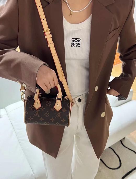 直发 正经原皮，颗粒感和纹理肉眼可见 【驴家nano小枕头包】 商品图5