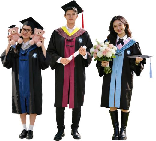 华师专属本科学位服 商品图0