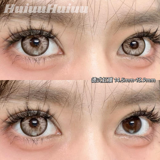 『日抛/半年抛大直径』PAPADOX-虚拟空间/德式虹膜/白金镭射-14.5mm【日抛/半年抛0-800度 无525/575】 商品图2