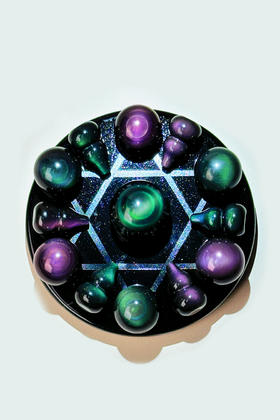 黑曜石葫芦七星盘