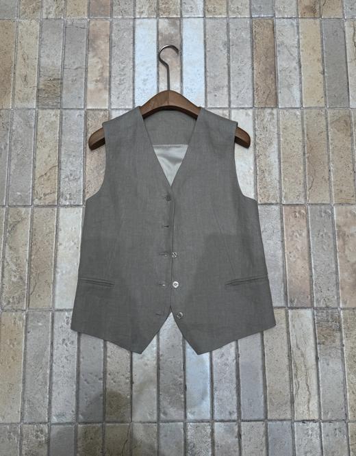 【门店同款】ENJOY夏季雾棕雅痞马甲 171195412 商品图0