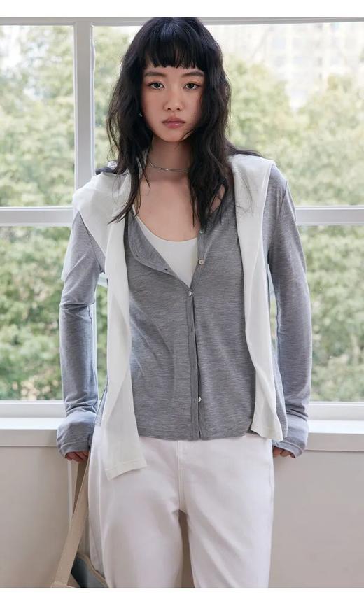 天丝腈纶清风开衫 | 一件替代外套、防晒霜、防晒伞、防晒袖套，省时省力更省钱 商品图7