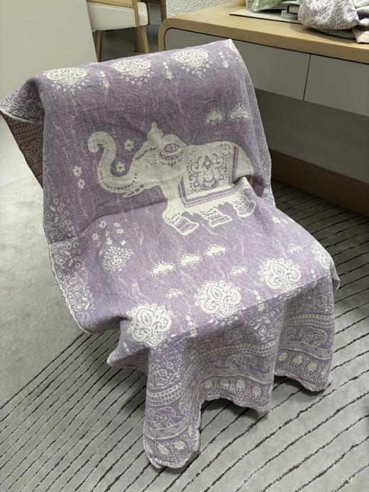 直发 轻奢棉麻 【清】春夏必备多层纱布浴巾多功能盖毯 商品图1